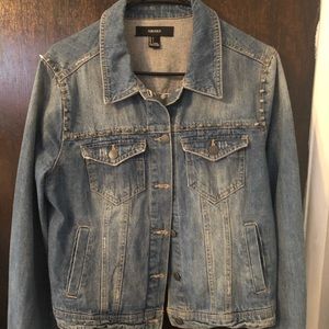 Denim / jean jacket with studs